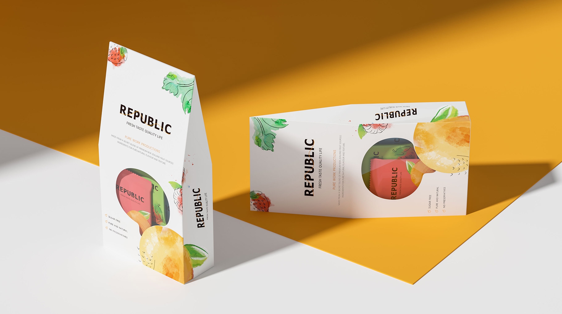 REPUBLIC 水果巧克力包裝設(shè)計